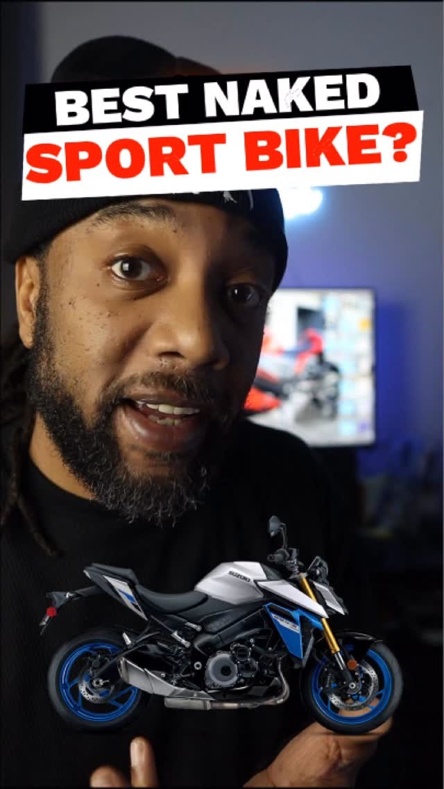 Instagram post by @busarellz for Suzuki. Caption reads: Did @suzukicycles just release the best 1000cc....