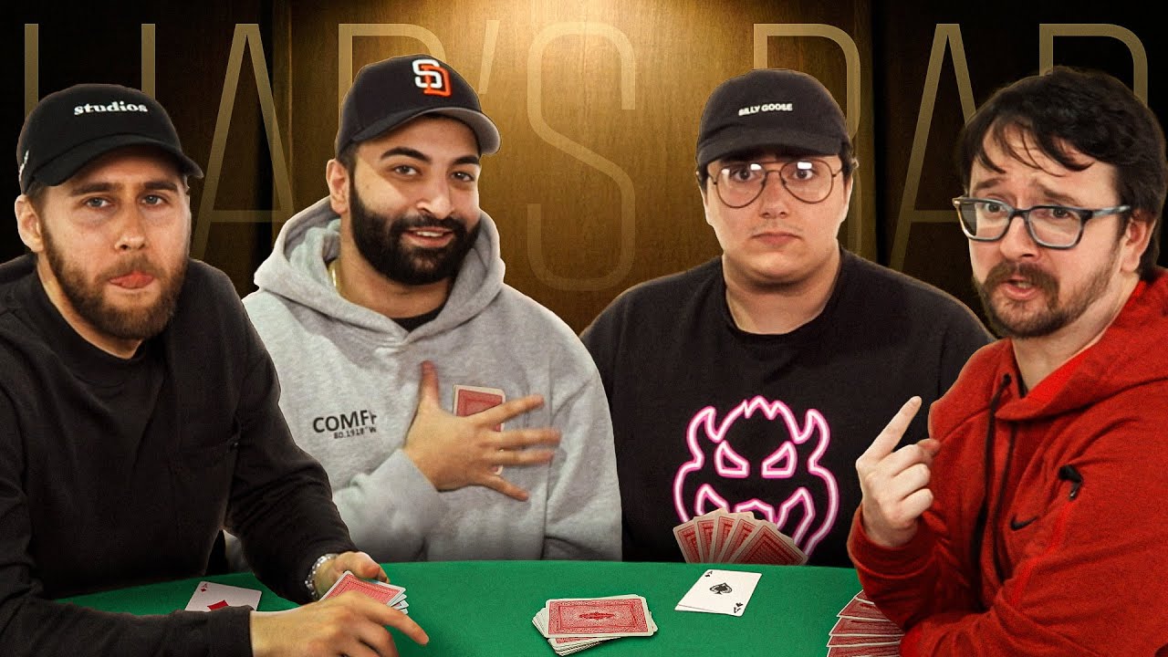 YouTube post by @SantagatoStudios for HEATONIST. Caption reads: Can The Studio Survive After This?! | Liar's Bar....