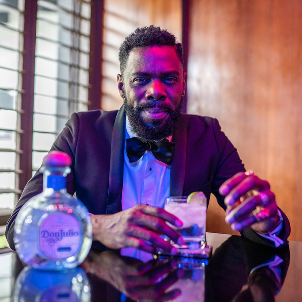 Instagram post by @kingofbingo for Johnnie Walker US. Caption reads: #Ad What better way to prep for hosting duties....