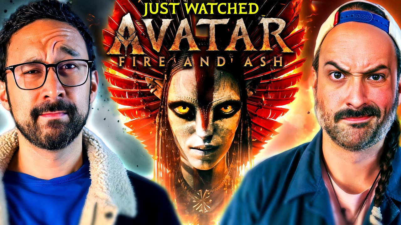 YouTube post by @ReelRejects for Acorns. Caption reads: Well... We Just Watched AVATAR: FIRE AND ASH (Out....