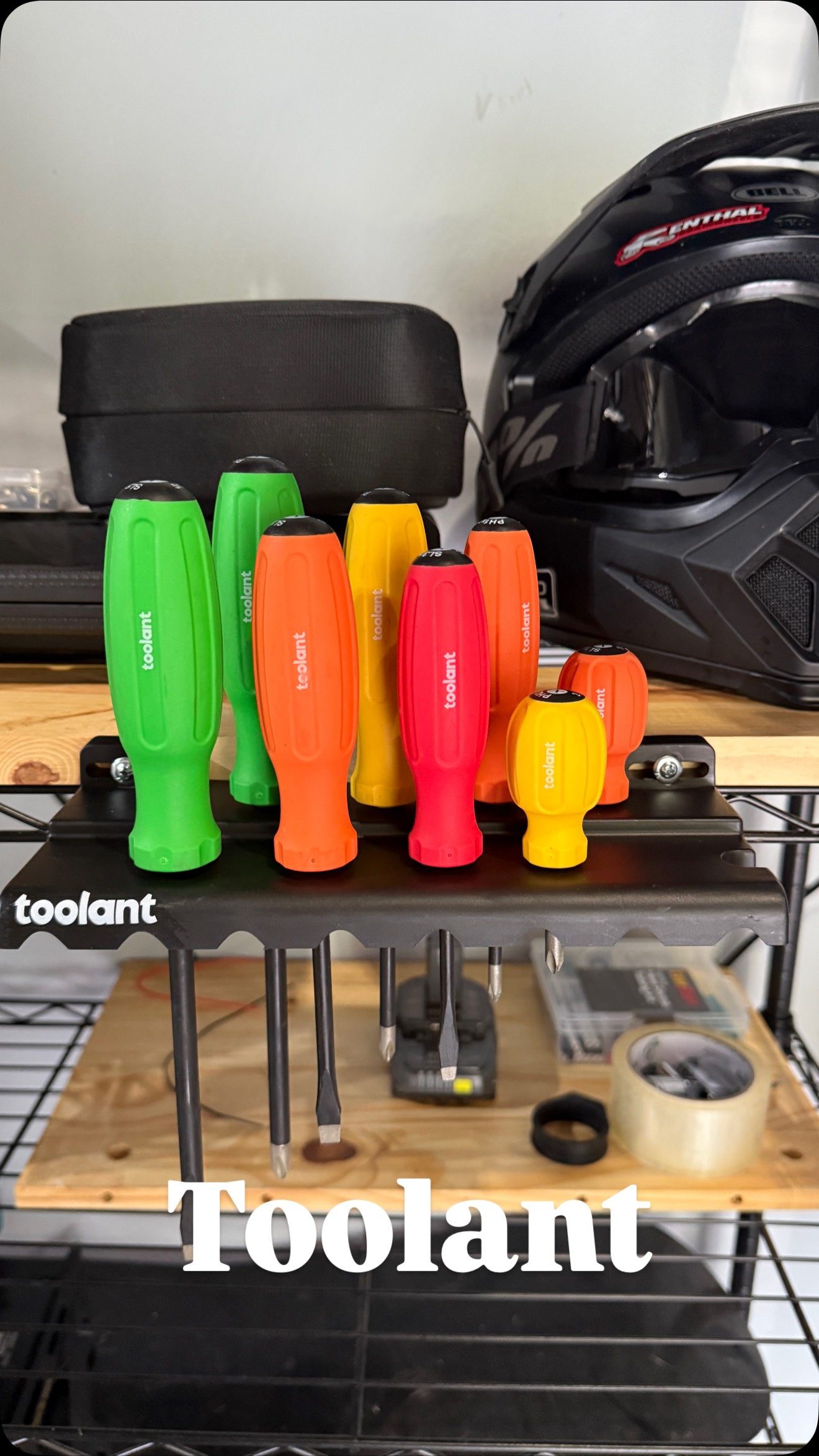 Instagram post by @lifewithfairyusa for toolant. Caption reads: [...] 8-piece Magnetic Screwdriver Set from....