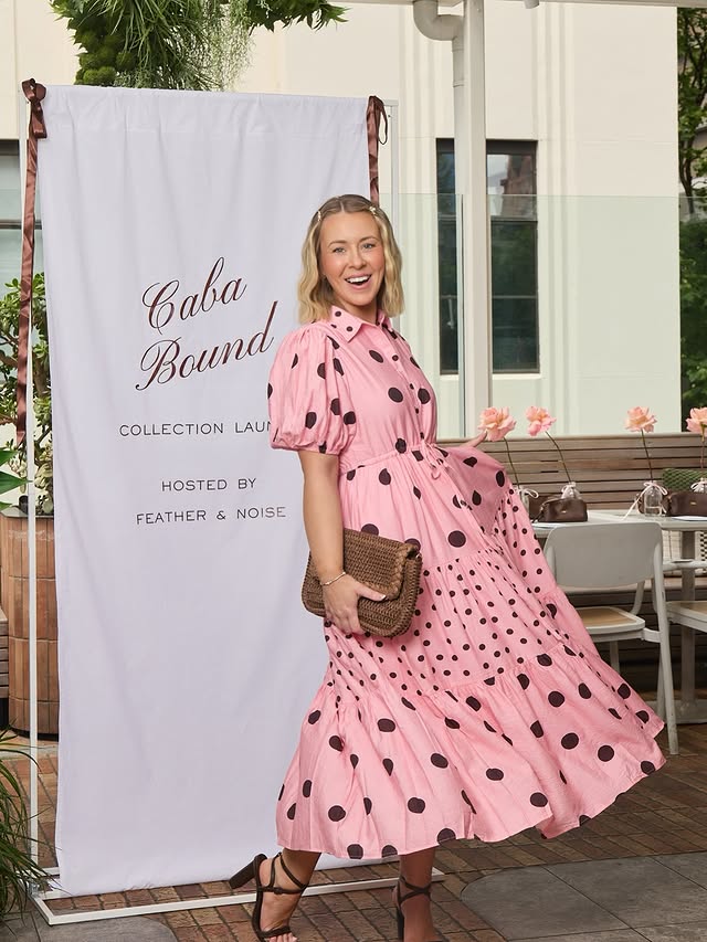 Instagram post by @rebeccalittle_ for Feather + Noise. Caption reads: An afternoon that felt equal parts feather and....