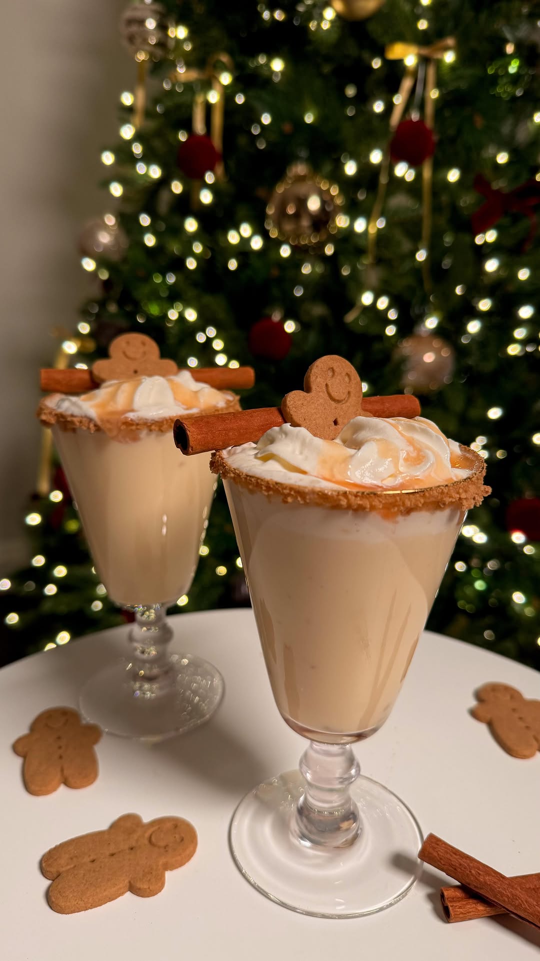 Instagram post by @champagneang for Lakanto. Caption reads: My little holiday helper? @lakanto Monk Fruit....