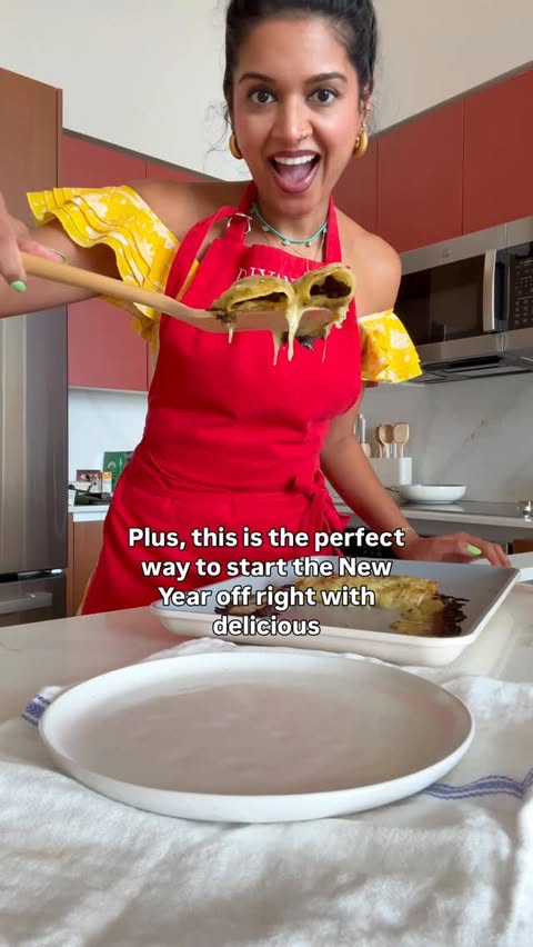 Instagram post by @chefpriyanka for Hungryroot. Caption reads: I make this for protein when I’m not home....