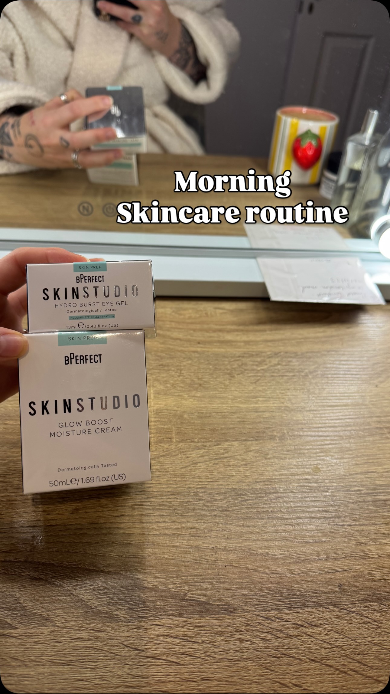 Instagram post by @mrsgracemcguire for BPerfect Cosmetics. Caption reads: #ad If like me you don’t have time to fuss with....