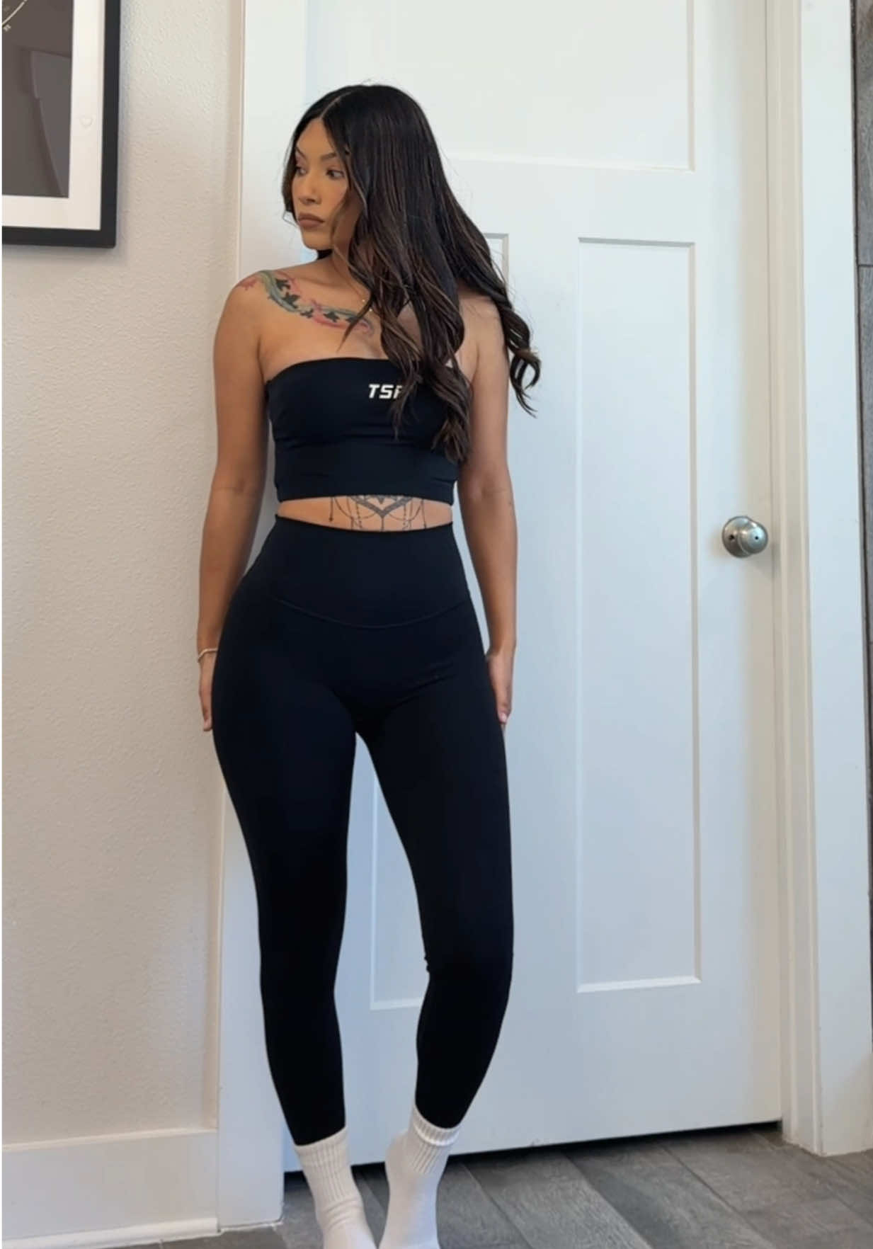 TikTok post by @vee_styledit for THATSSOFETCH.COM.AU. Caption reads: New favorite set 😍 tops are size small, bottoms....
