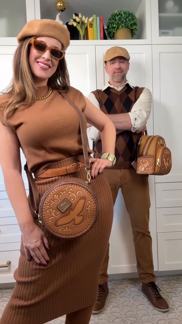 Instagram post by @dear_and_darling for loungefly. Caption reads: I’ve never seen a Loungefly bag in this style....