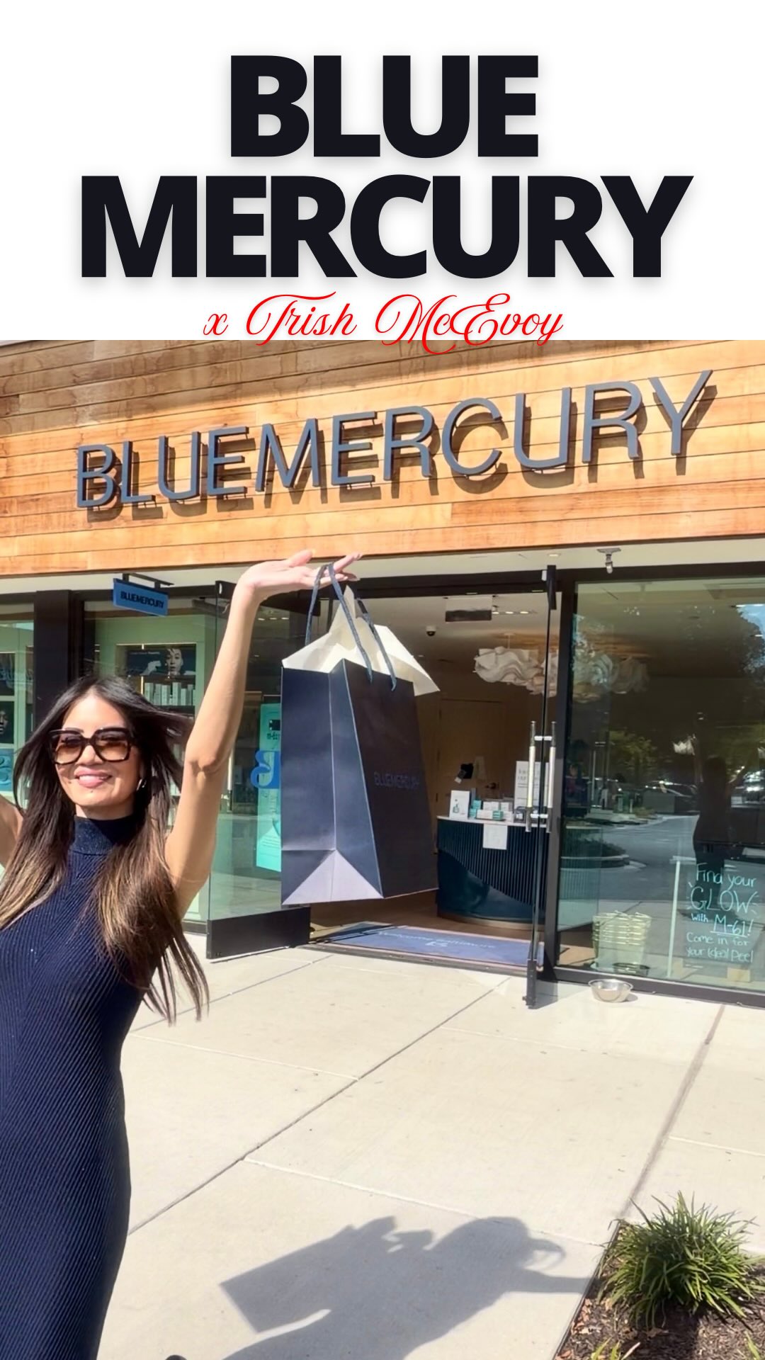 Instagram post by @espressofied for Bluemercury. Caption reads: Stop by @Bluemercury from October 23-26 and....