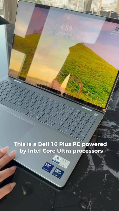 Instagram post by @tslayz for Dell. Caption reads: [...] beginnings start with better tools. The....