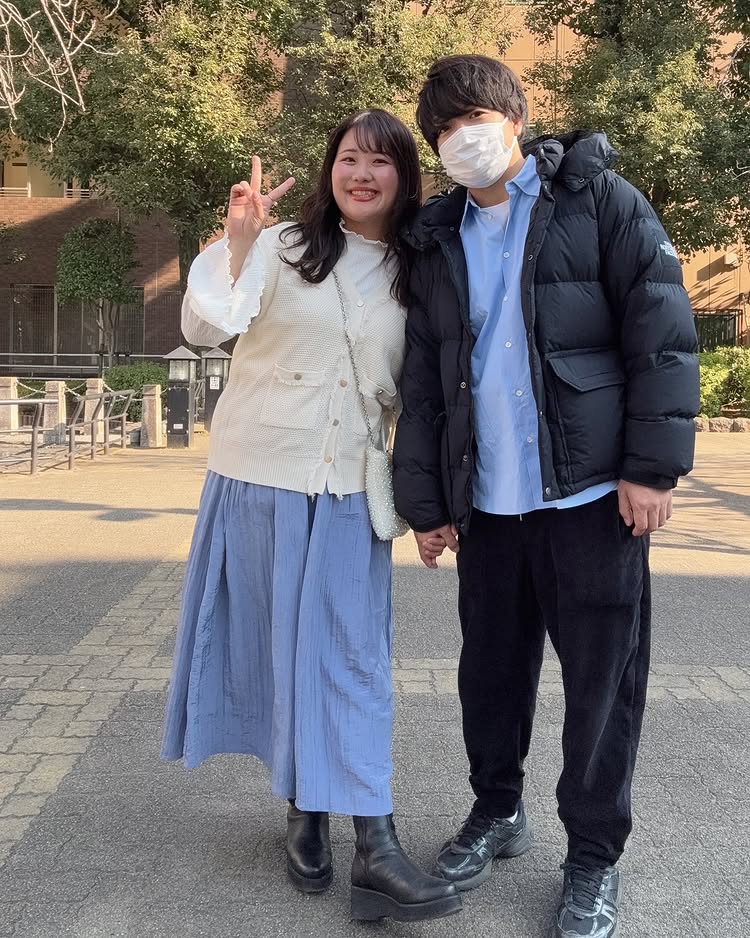 Instagram post by @komachinico for Anteprima. Caption reads: 夫と先日お礼参りとおみくじリベンジして来た日✌︎('ω'✌︎....