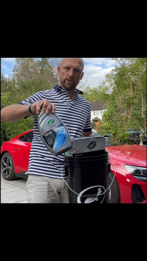 Instagram post by @matt9dawson for Turtle Wax. Caption reads: Well it’s a yes from me even after a big night- It....