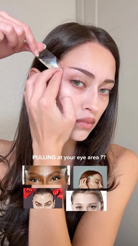Instagram post by @kiediazz for Biodance. Caption reads: [...] for smooth and glowing undereyes 🩷✨....