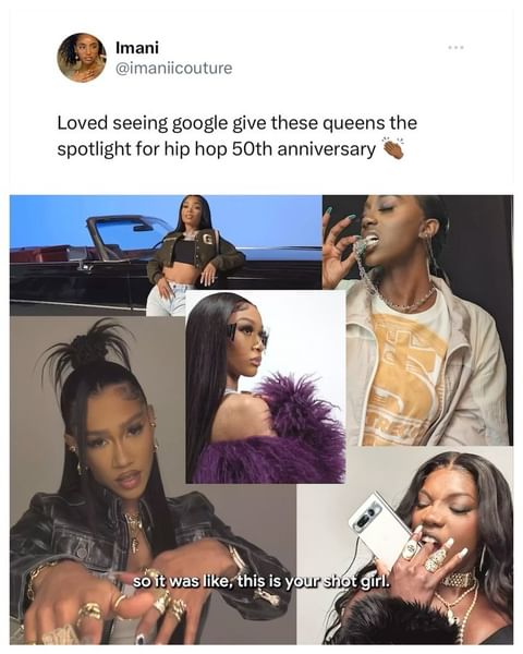 Instagram post by @blacktwitterthreads for Mass Appeal. Caption reads: [...] #TeamPixel #HipHop50 #AD
@massappeal....