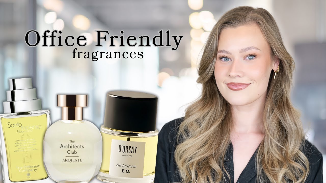 YouTube post by @AnneLauren for So Avant Garde. Caption reads: Office Friendly Fragrances | Inoffensive, Fresh,....
