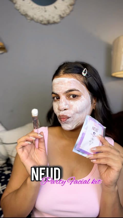 Instagram post by @iampayalguptaa for NEUD. Caption reads: [...] YOU! 💃✨Get party-ready in minutes with NEUD....