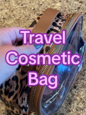 TikTok post by @mama5.finds for Rustic Charm Bootic. Caption reads: [...] #MakeupPouch #TravelMakeupPouch @Rustic....
