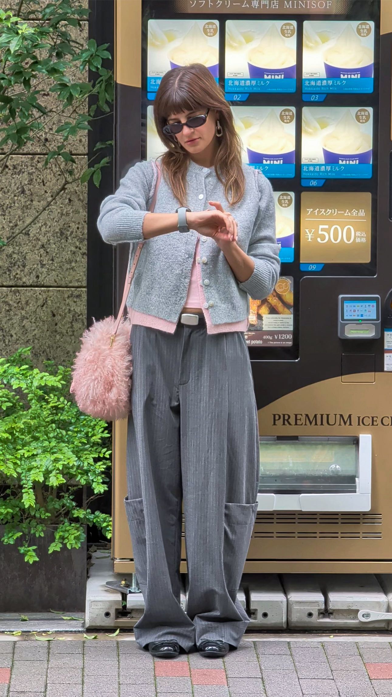 Instagram post by @_magda__ for Google Pixel. Caption reads: Sausages from a vending machine weren’t on my....