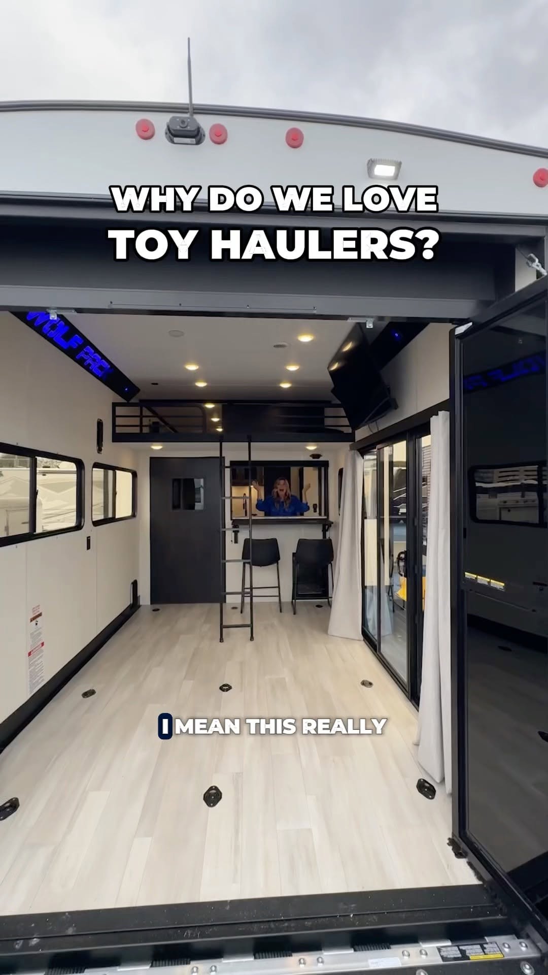 Instagram post by @trishsuhr for Camping World. Caption reads: Honey, Whoever said diamonds are a girl’s best....