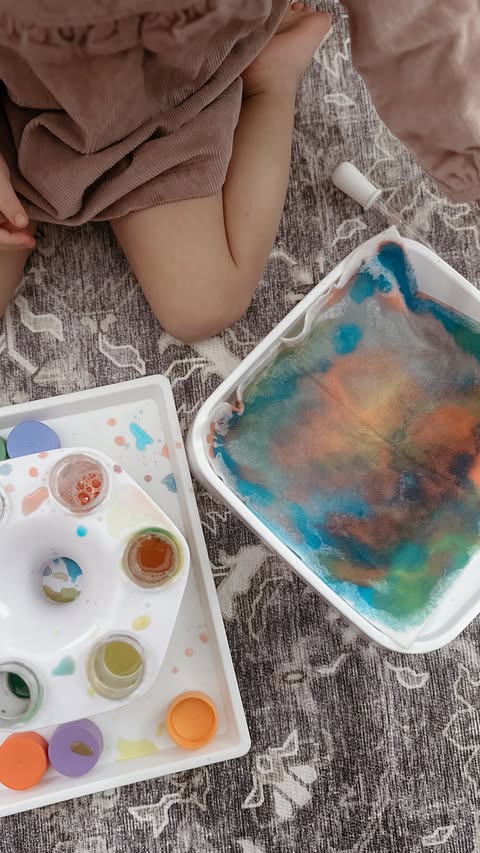 Instagram post by @ashleighbarger_ for Lovevery. Caption reads: [...] 

I speak from experience when I say....