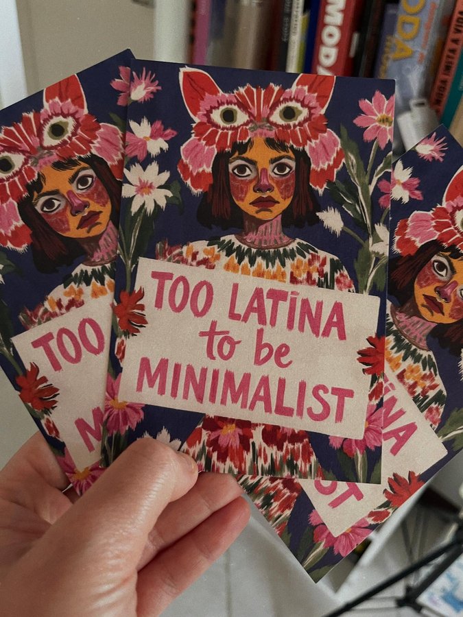 Instagram post by @hannainaiah for Redbubble. Caption reads: Prints and postcards now avaiable at my @redbubble....