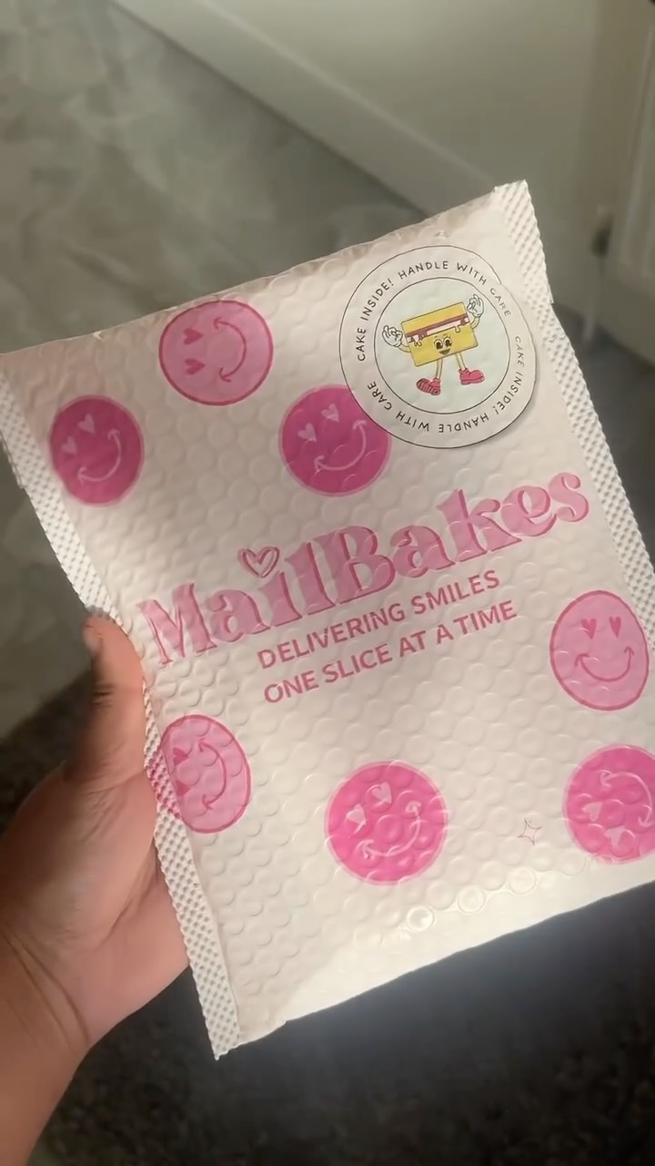 Instagram post by @serena.apadoo for MailBakes. Caption reads: The perfect gift for family & friends! 🫶🏽✨....