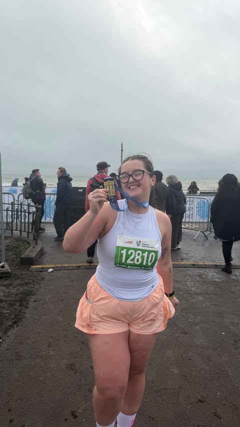 Instagram post by @jadedriscoll_x for Altra Running. Caption reads: [...] THAT MATTERS!!🥰 A big shoutout to....