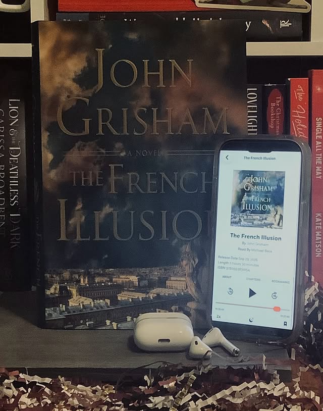 Instagram post by @mrsj_readsbooks for Doubleday Books. Caption reads: 🥖🇫🇷Review🇫🇷🥖 Thank you to Doubleday books....