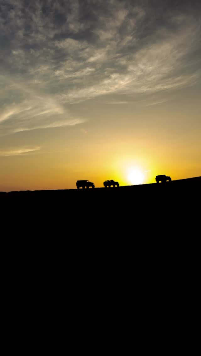 Instagram post by @majedaltir for Visit Saudi. Caption reads: Sunset in the Heart of the Desert…

There’s....