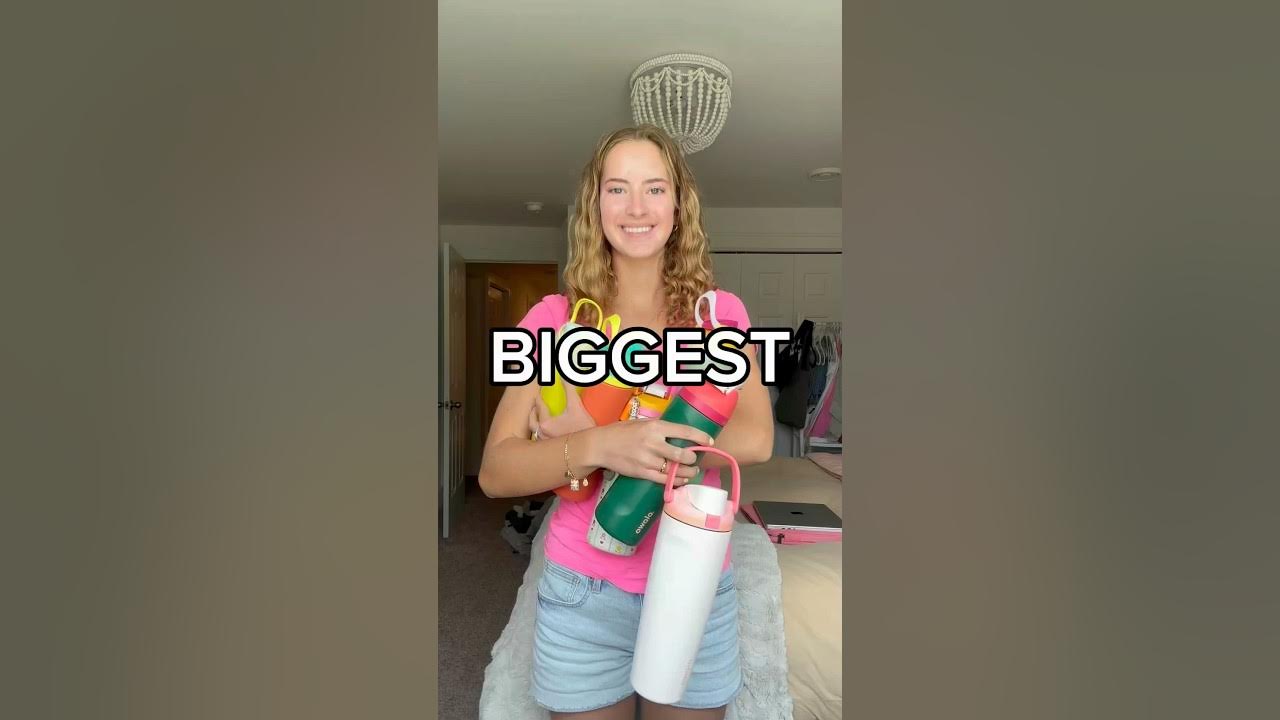 YouTube post by @notgracejohnson for Owala. Caption reads: [...] #humor #comedy #relatable #stepbystep @Owala....