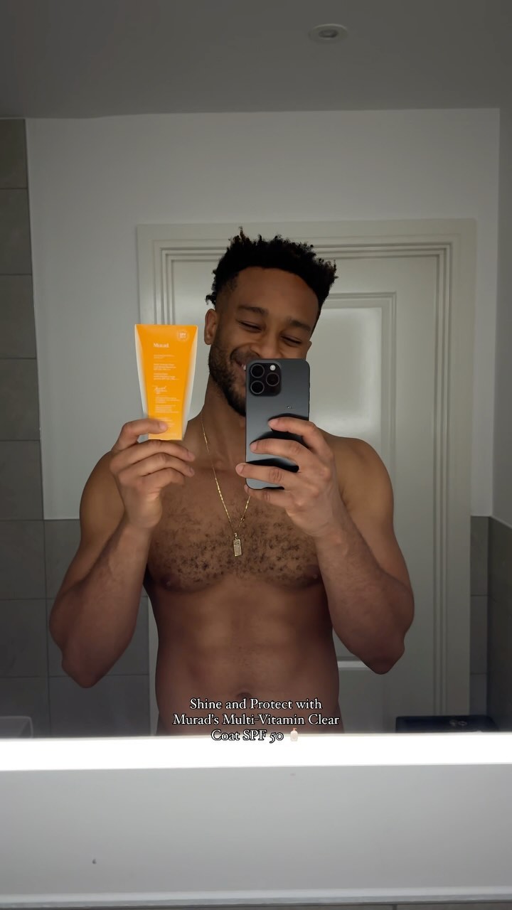 Instagram post by @teddy_soares for Murad Skincare UK. Caption reads: It might not be too soon to say I’ve found the....