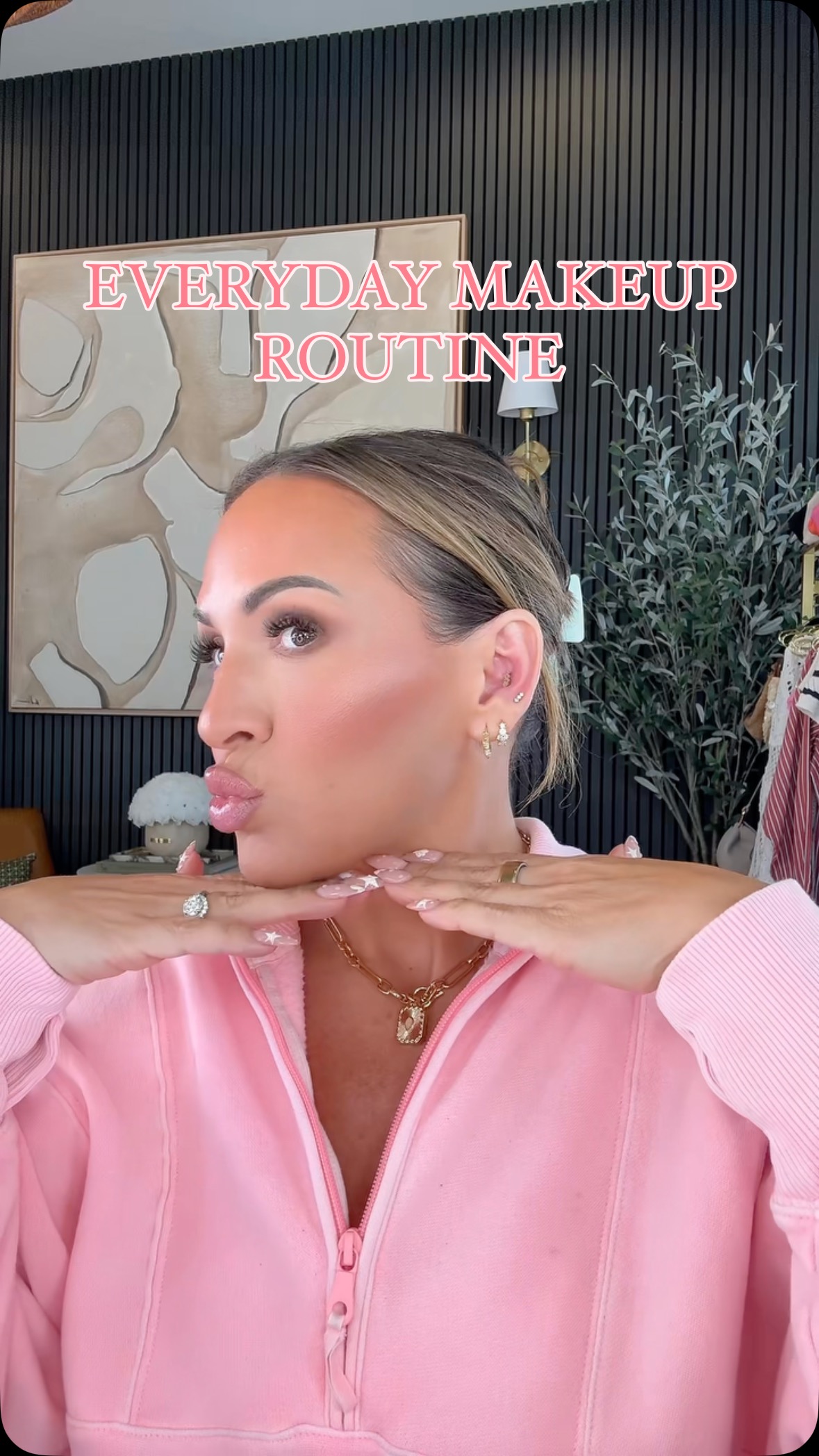 Instagram post by @lexietucker_ for makeupforever. Caption reads: Comment “GLOW” and I’ll send you the links....