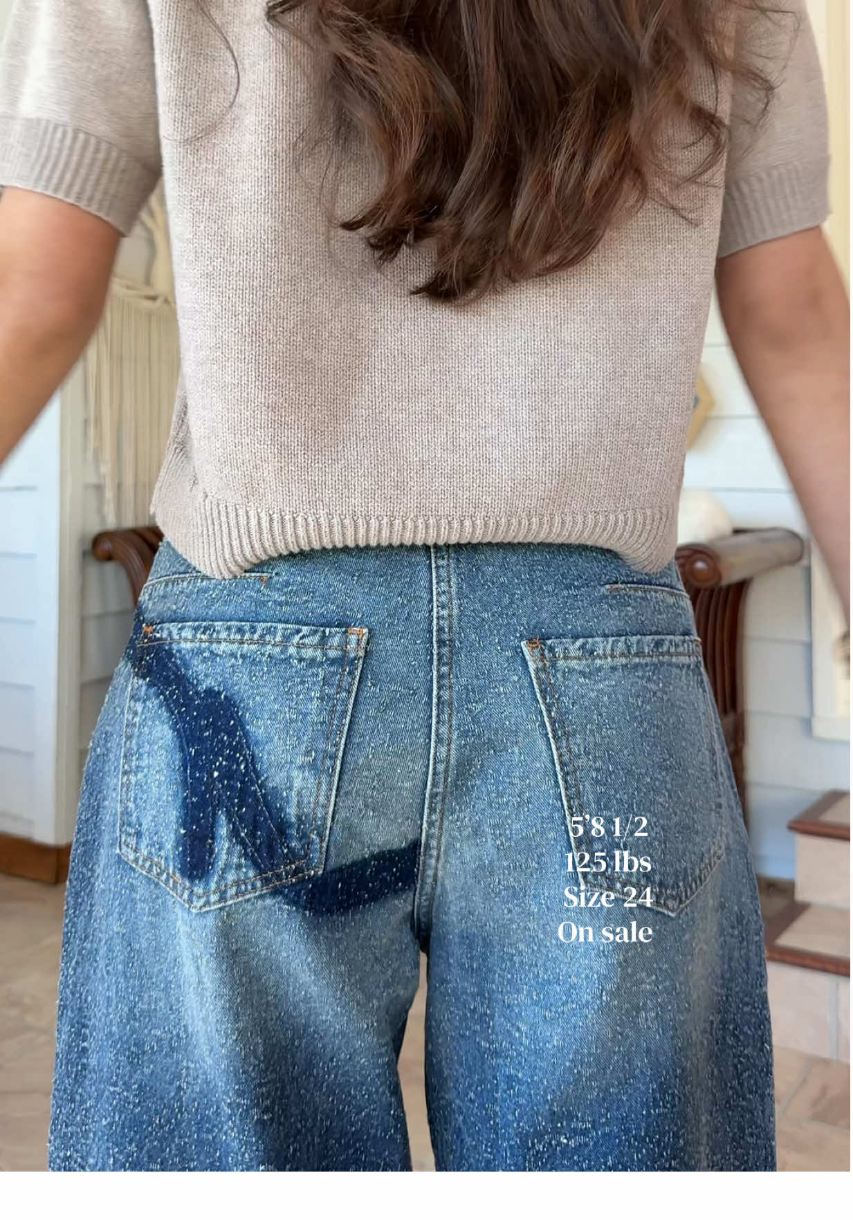 TikTok post by @stephanie.m.sardinas for Revice Denim. Caption reads: @Revice love love love!!.