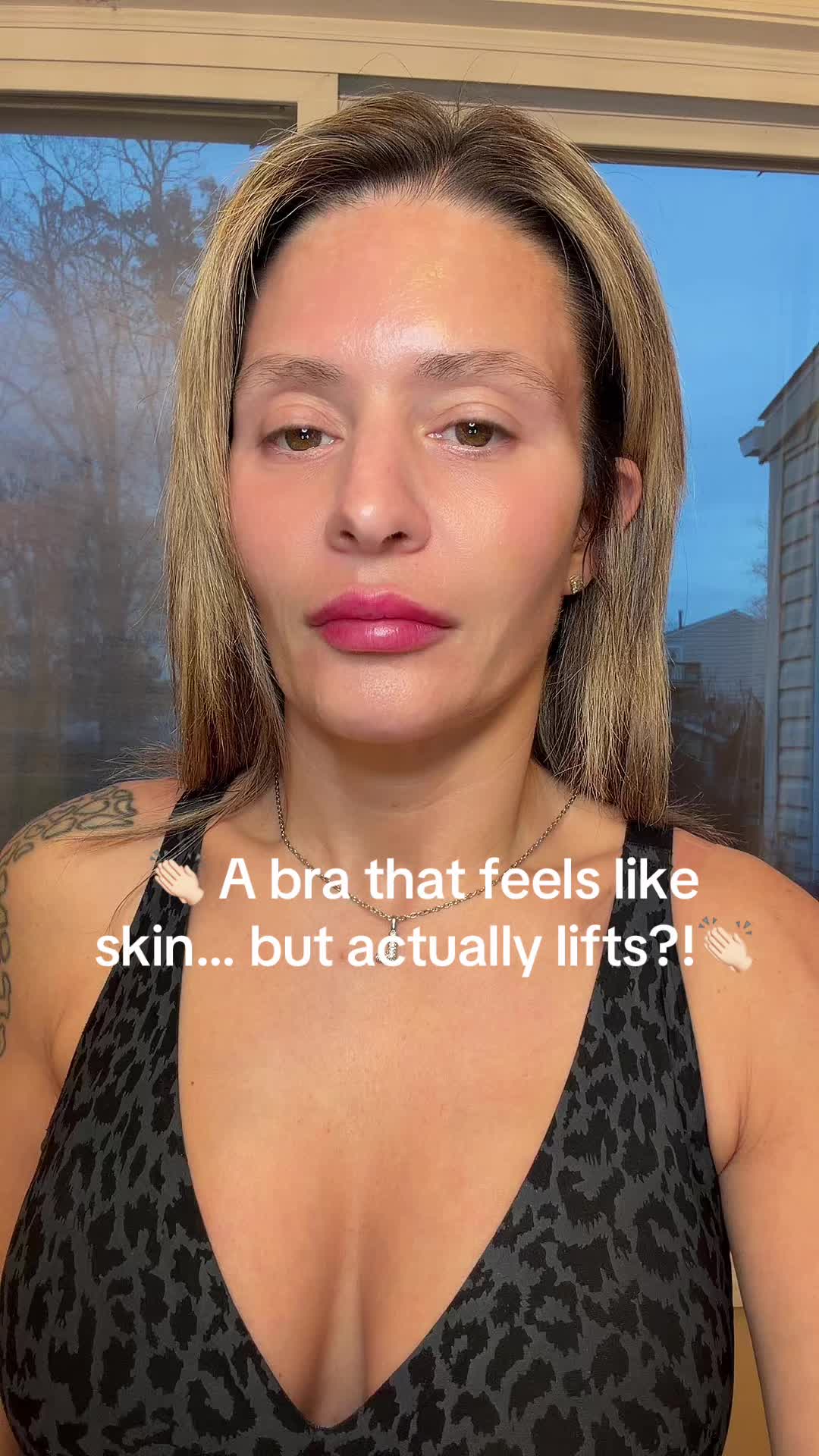 TikTok post by @laurennicole0121 for Popilush. Caption reads: The @Popilush LLC Wireless Jelly Bra is the....