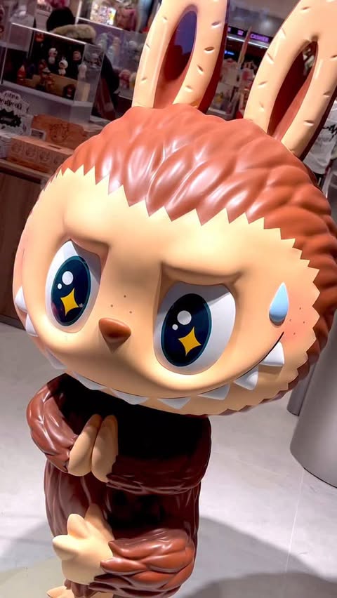 Instagram post by @dear_mummy for Pop Mart. Caption reads: [AD] ❤️ Southampton POP MART! ❤️ At last we....