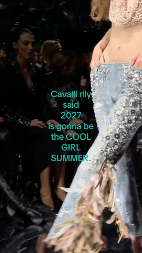 Instagram post by @dolmalisa for Roberto Cavalli. Caption reads: @roberto_cavalli can’t wait honestly #invited.