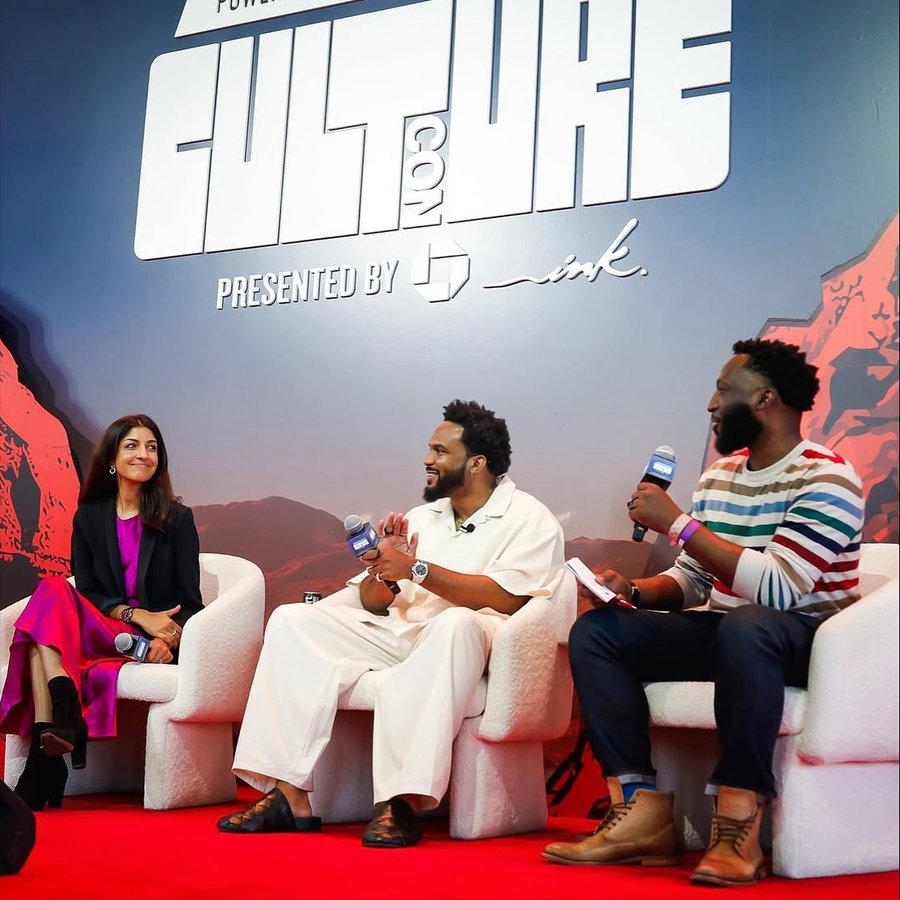 Instagram post by @everette for Kickstarter. Caption reads: [...] CEO of @tubi, Anjali Sud to discuss....