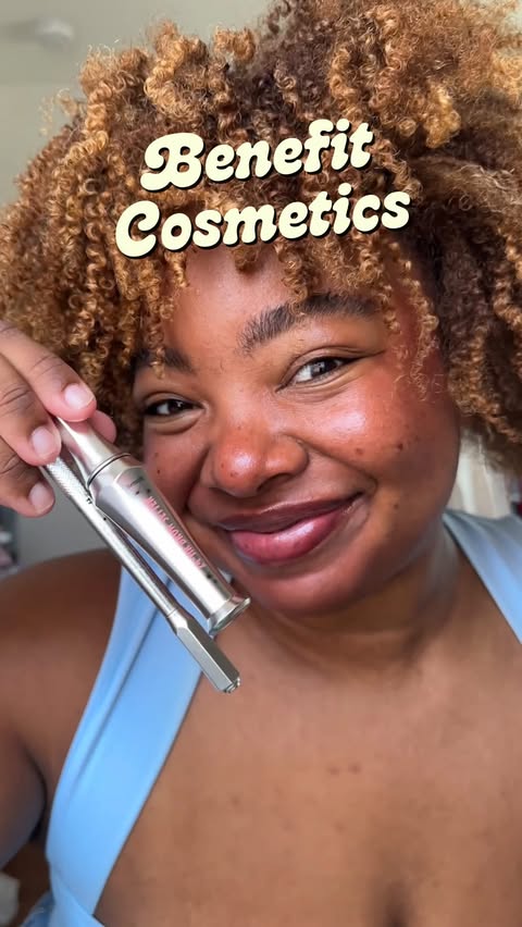 Instagram post by @bluebannister for Benefit Cosmetics. Caption reads: [...] Brows RIGHT👏🏽✨ My tried-and-true....