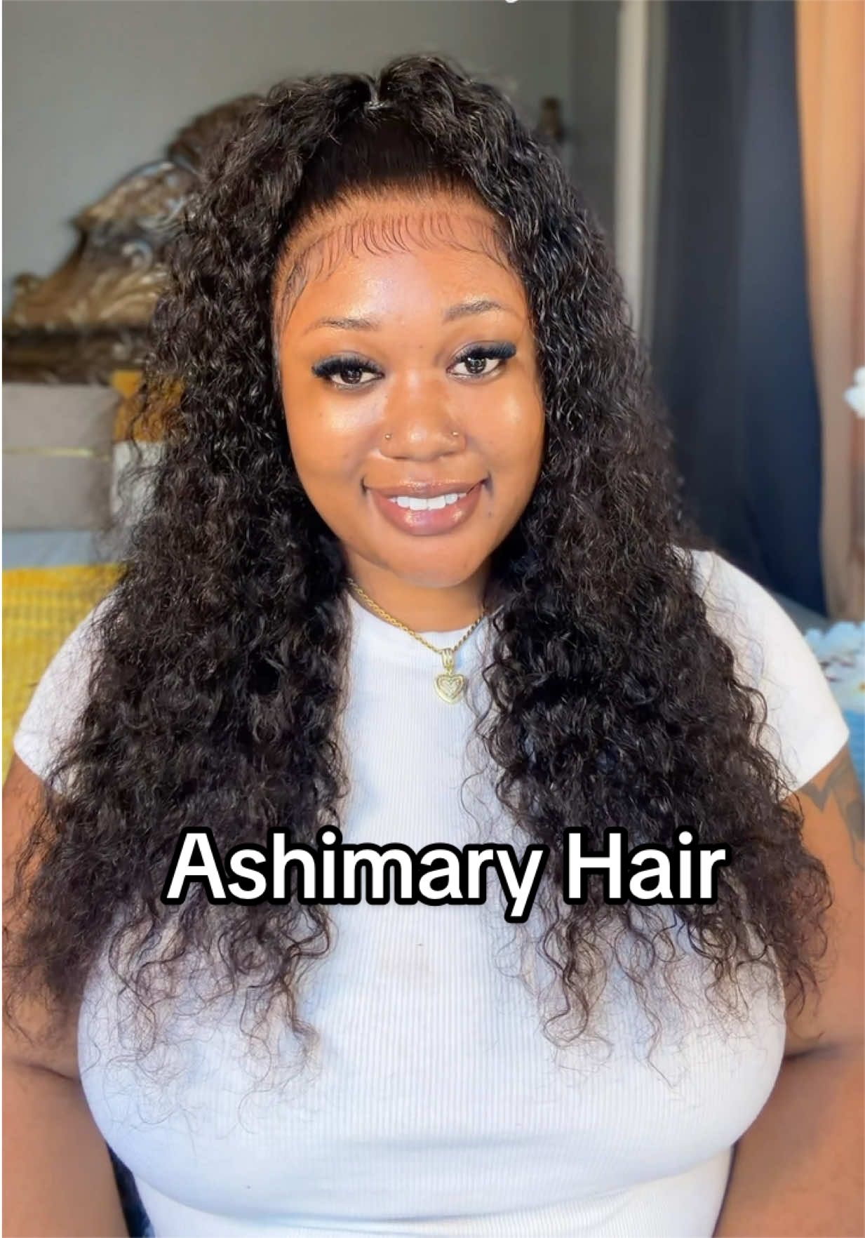 TikTok post by @youngindian9 for Ashimary Hair. Caption reads: This one is a must have okay 👍🏾 #Ashimary....