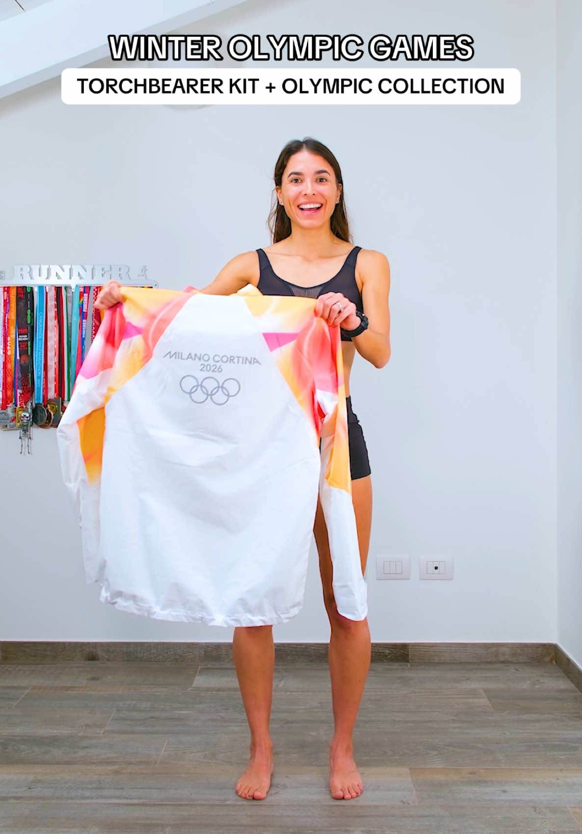 TikTok post by @thefashionjogger for Olympics. Caption reads: [...] it to you because I love it so much 😍....