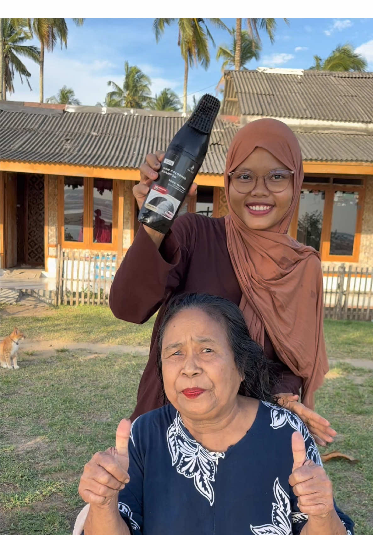 TikTok post by @tehtyka20 for MYIWE. Caption reads: Untung tamunya malem datengnya.. @MYIWE....