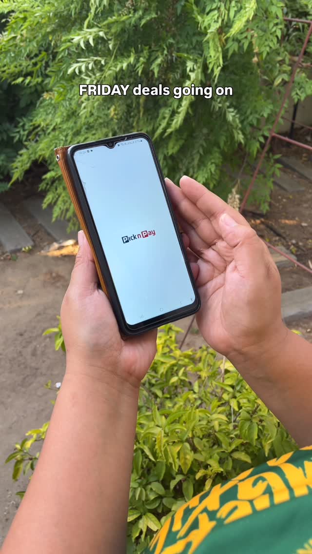 Instagram post by @jodilu_krieling for Pick n Pay. Caption reads: [...] like a champion this Black Friday with....