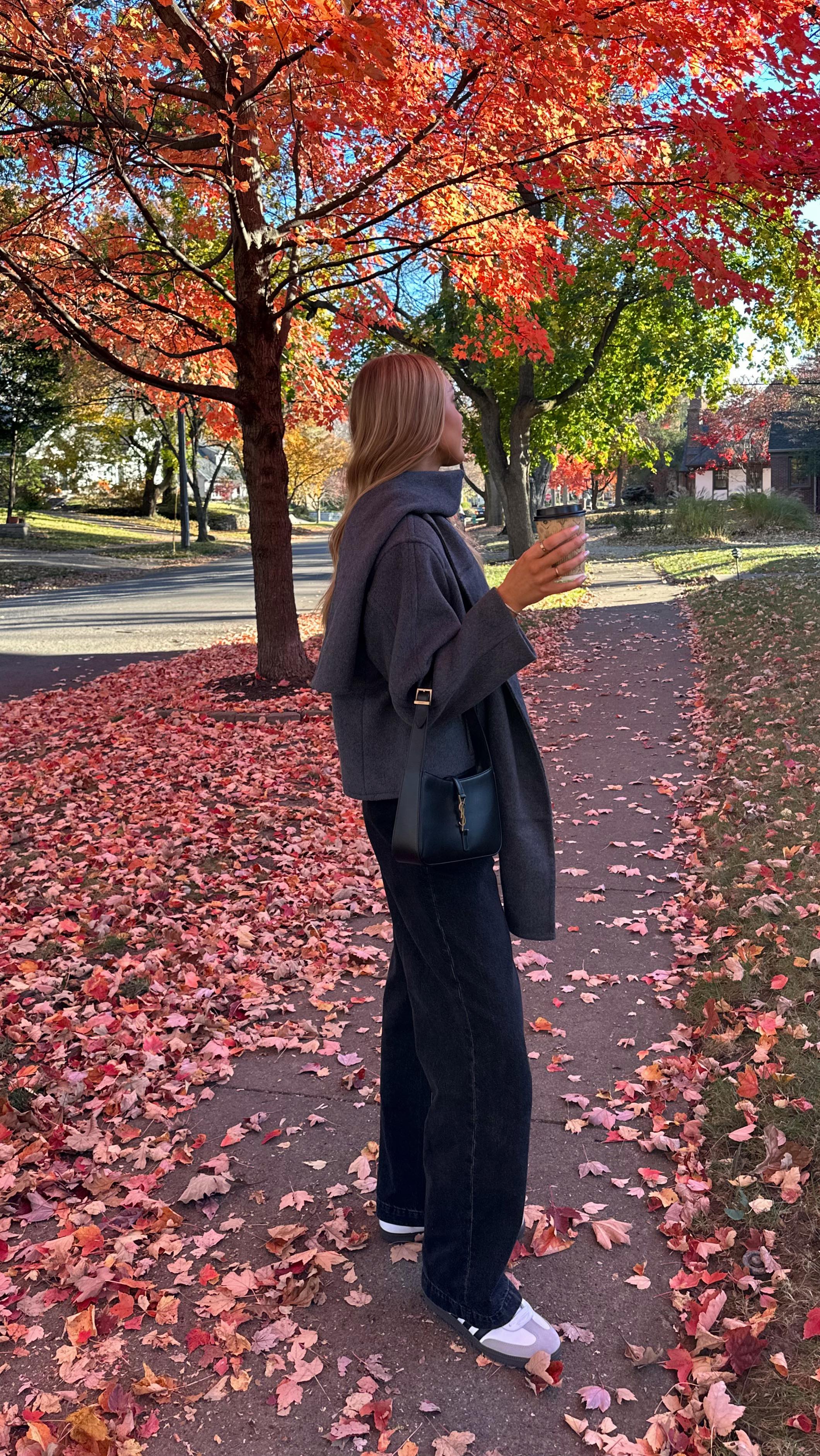 Instagram post by @hunterdestin for SWISSGEAR. Caption reads: autumn weekend trip packing 🍂🪵🧸
@swissgear....