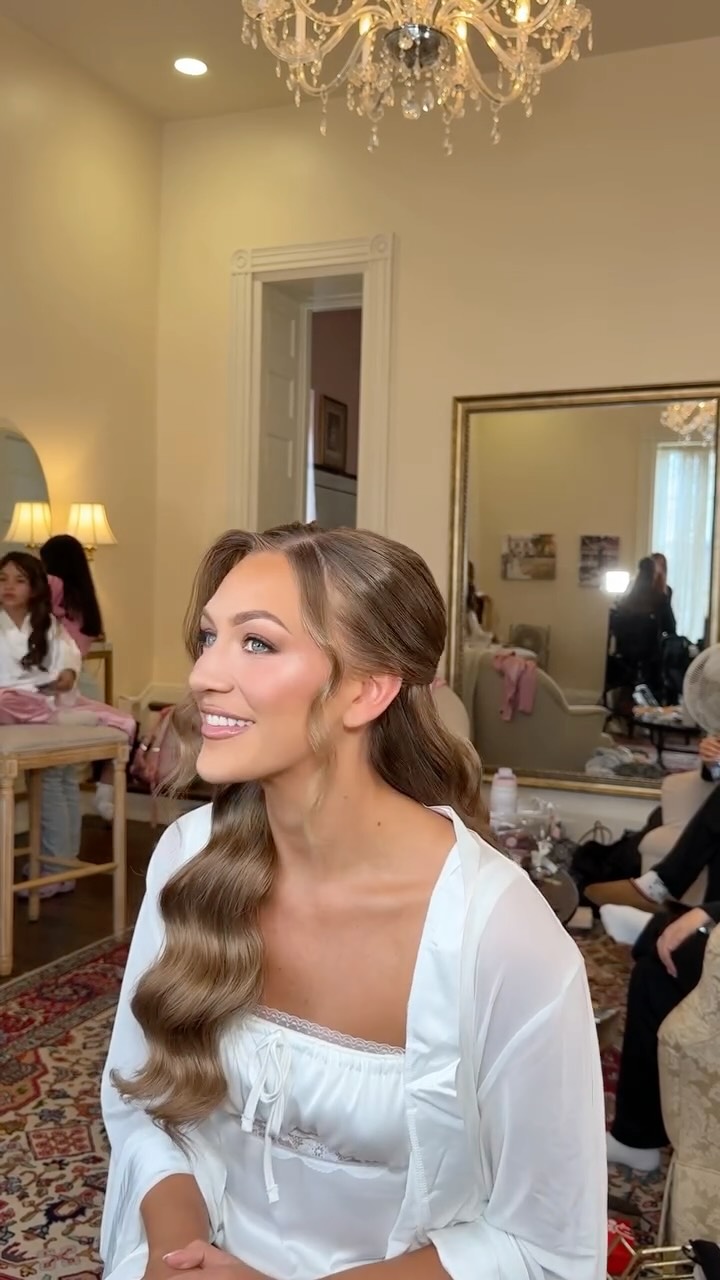 Instagram post by @hmbyasianicole for Hard Candy. Caption reads: @macyortega_ was the most precious bride 🥹....