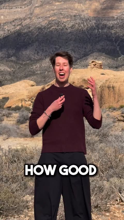 Instagram post by @yorrriiick for ARZOPA. Caption reads: I Tried Gaming in the Desert with the Arzopa Z3FC!....