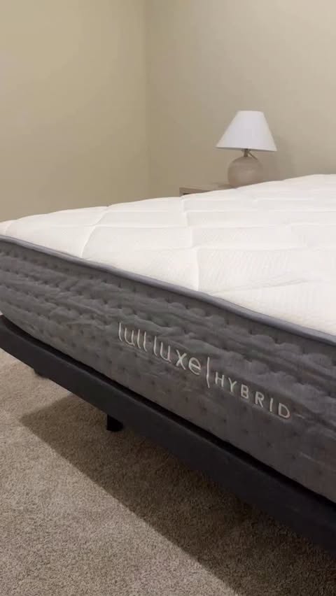 Instagram post by @ryniakando for Lull. Caption reads: I can now sleep comfortably @lullbed #lullpartner....