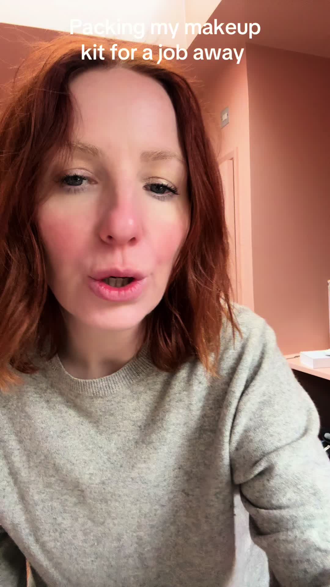 TikTok post by @ciaradoesmakeup.r for TikTok Shop. Caption reads: Being a makeup artists is like being a....