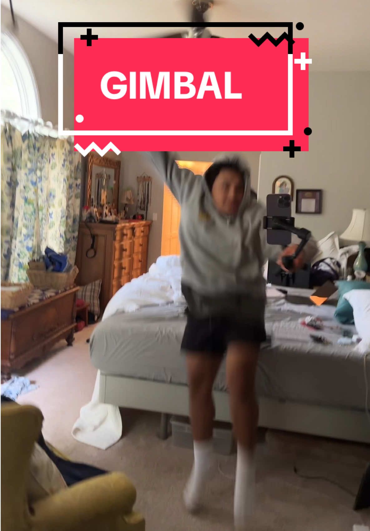 TikTok post by @dannyspiracy for Hohem. Caption reads: This TikTok shop Hohem isteady x3 SE is actually....