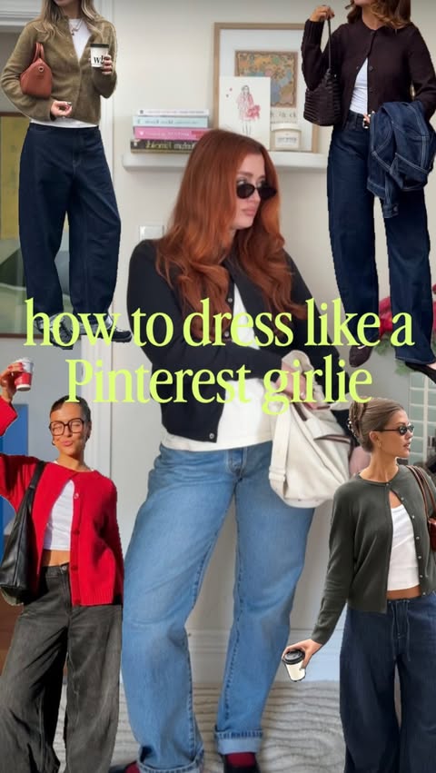 Instagram post by @frivolous.fashion for Levi's. Caption reads: [...] Pinterest board to life 📍💕 wearing: -....