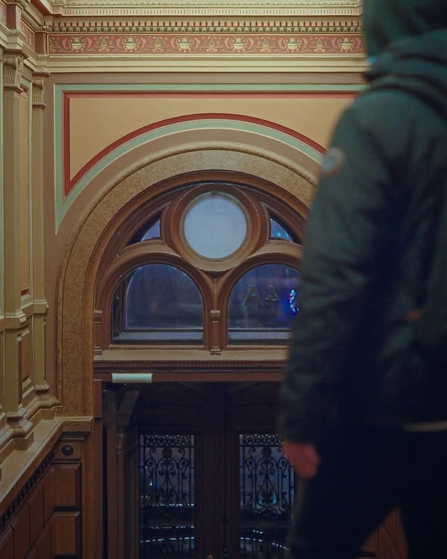 Instagram post by @obelixy for PGYTECH. Caption reads: [...] the night vibes of Helsinki with @pgytech.eu....