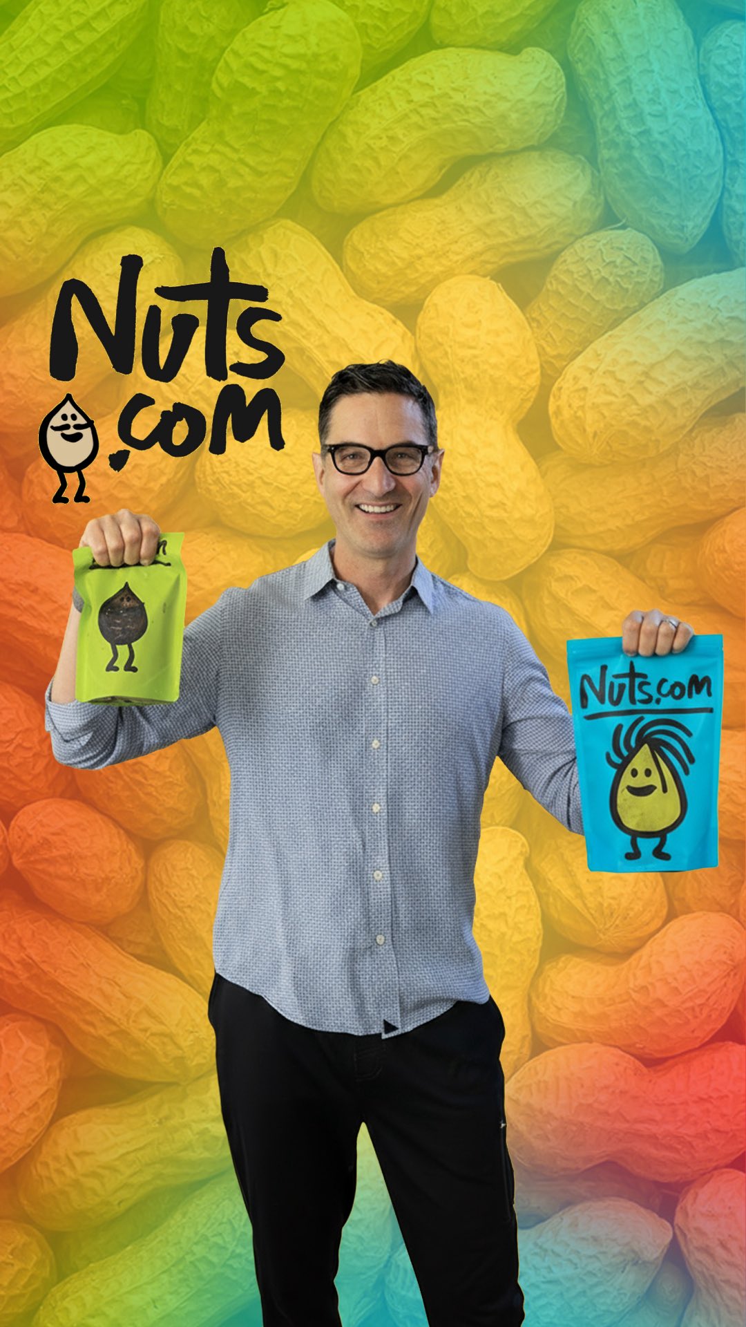 Instagram post by @howibuiltthis for Wondery. Caption reads: He quit Wall Street to sell peanuts. Everyone....